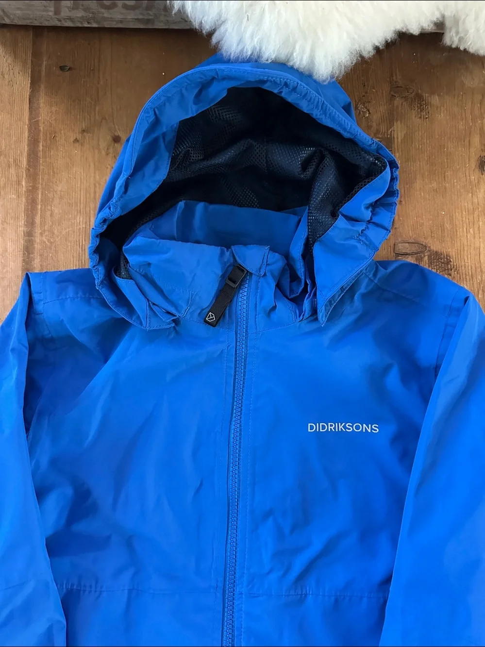 DIDRICKSONS WATERPROOF STORM SYSTEM RAIN JACKET KIDS BOYS 140 SWEDEN 140
